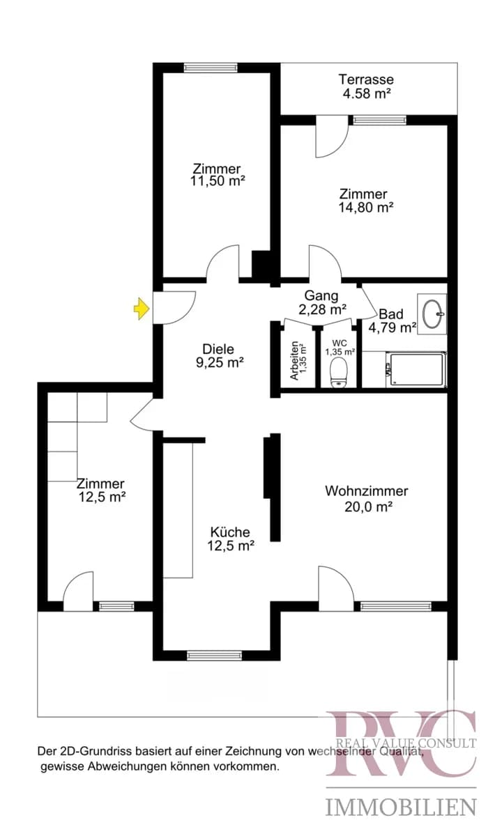 4-Zimmer-Wohnung kaufen in Kitzbühel – 90,71 m², € 460.000 – Bild 14 von 16