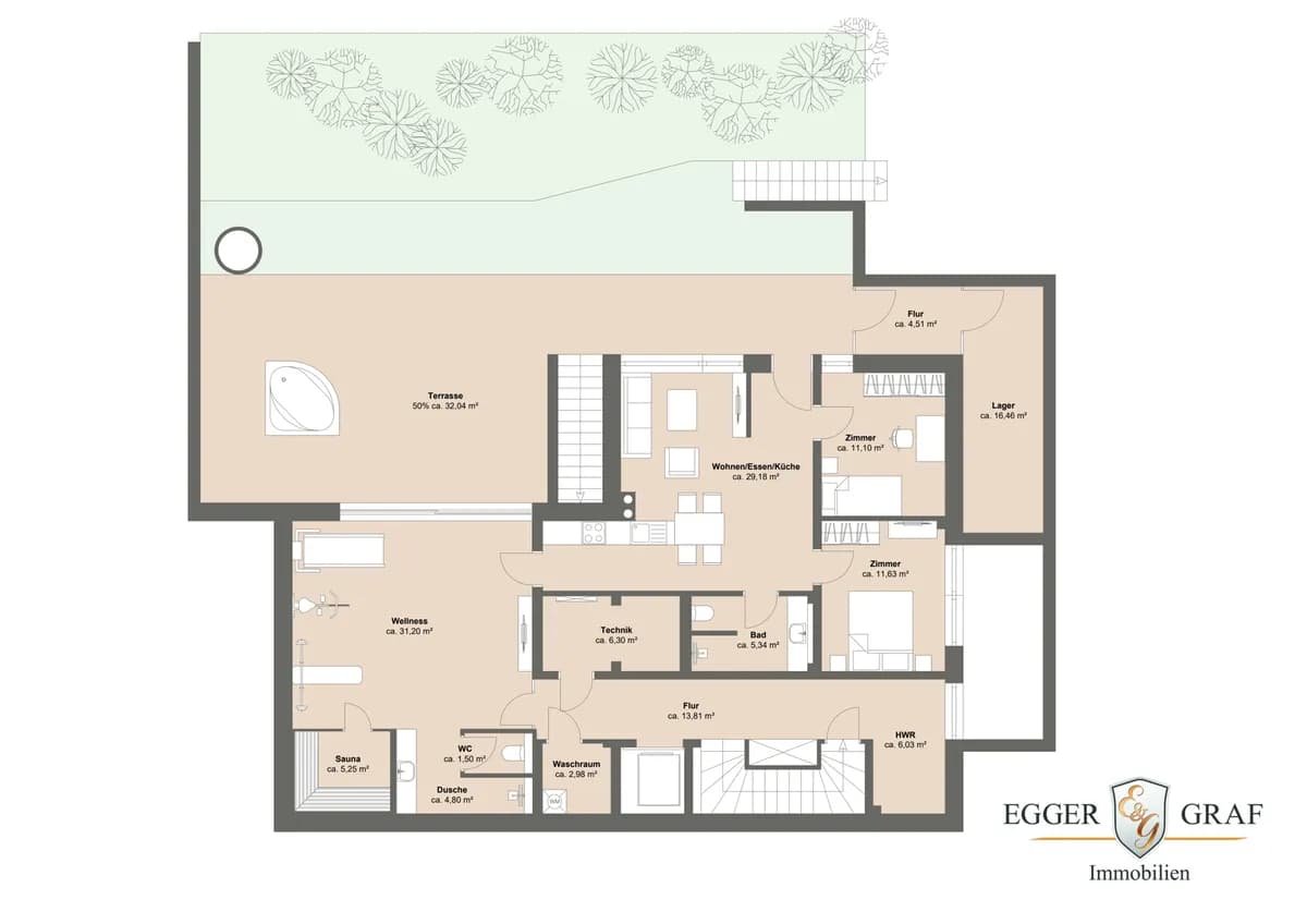 6-Zimmer-Immobilie kaufen in Kitzbühel – 470,76 m², € 5.980.000 – Bild 14 von 14