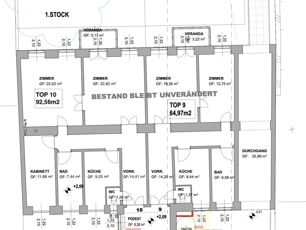 3-Zimmer-Wohnung kaufen in Wien – 92,98 m², € 332.500 – Bild 8 von 8