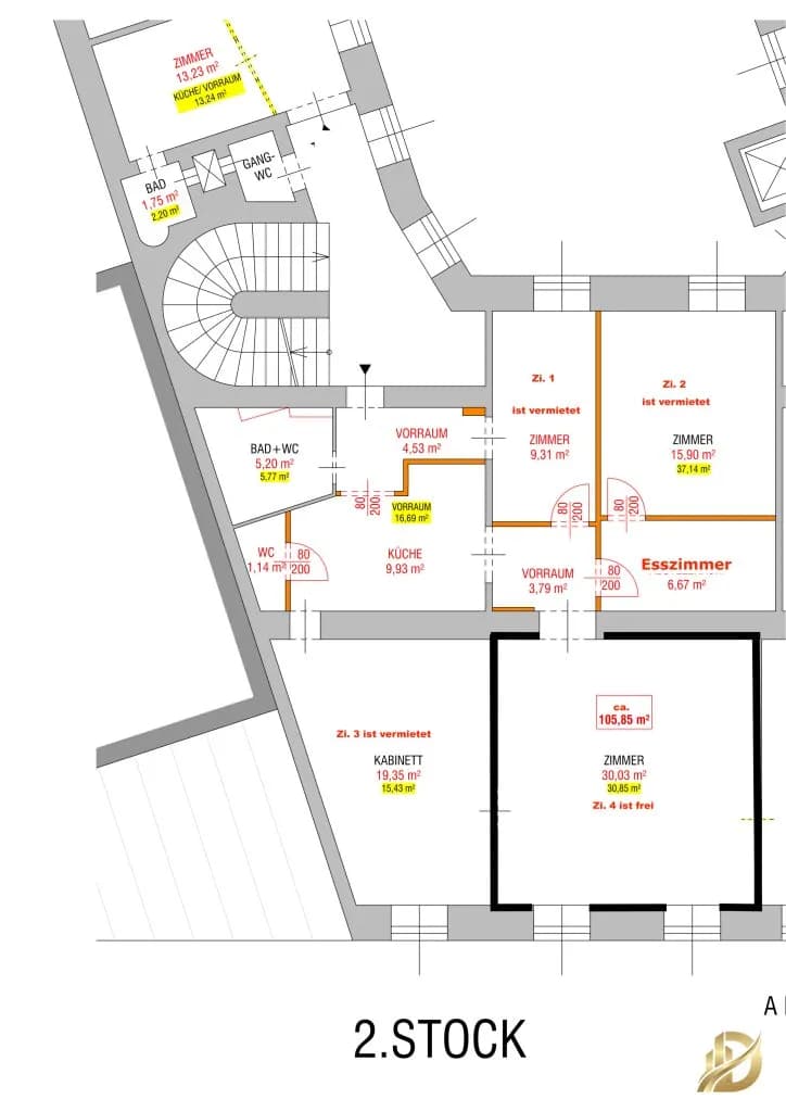 4-Zimmer-Wohnung mieten in Wien – 30 m², € 700 – Bild 16 von 16