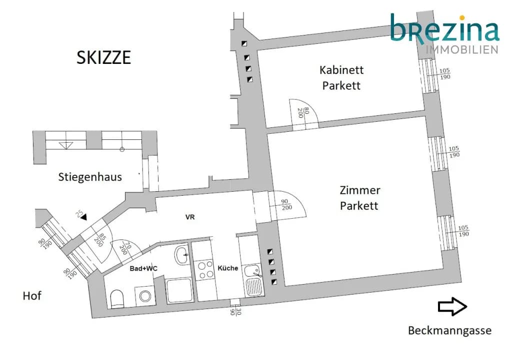 2-Zimmer-Wohnung mieten in Wien – 49,27 m², € 757 – Bild 9 von 9
