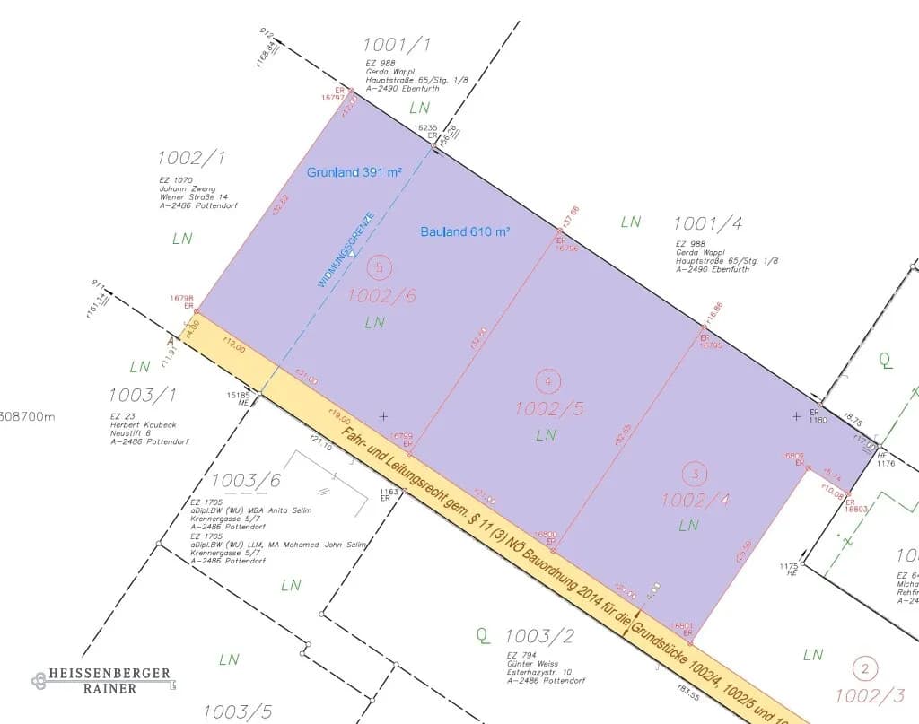 Grundstück kaufen in Baden – 2 379 m², € 832.500 – Bild 9 von 9
