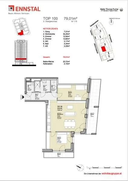 Wohnung mieten in Graz – 252,73 m² – Bild 3 von 3