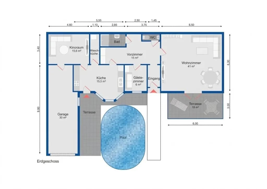 7-Zimmer-Immobilie kaufen in Gänserndorf – 200 m², € 659.000 – Bild 20 von 20