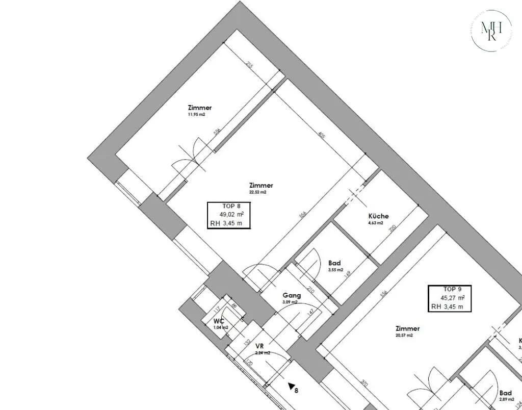 2-Zimmer-Wohnung kaufen in Wien – 49,02 m², € 275.000 – Bild 11 von 11