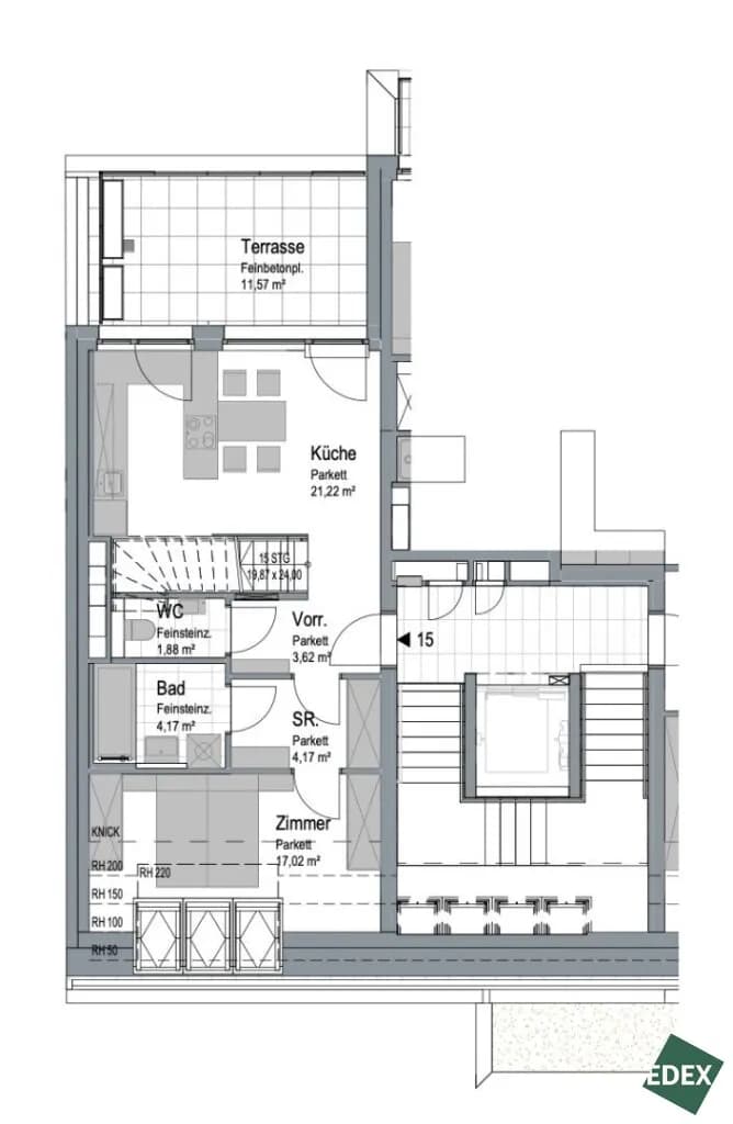 5-Zimmer-Wohnung kaufen in Wien – 121,18 m², € 660.000 – Bild 56 von 57