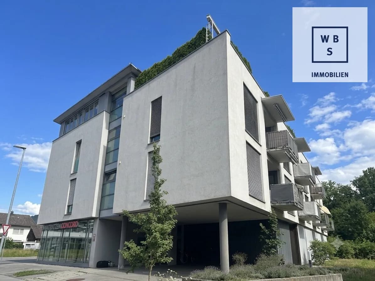 3-Zimmer-Gewerbeimmobilie mieten in Dornbirn – 82 m², € 1.378