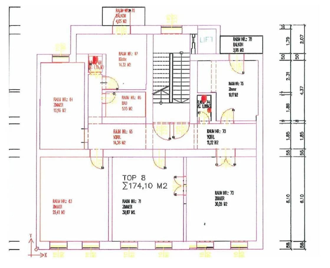 5-Zimmer-Wohnung mieten in Graz – 174,47 m², € 1.677 – Bild 2 von 15