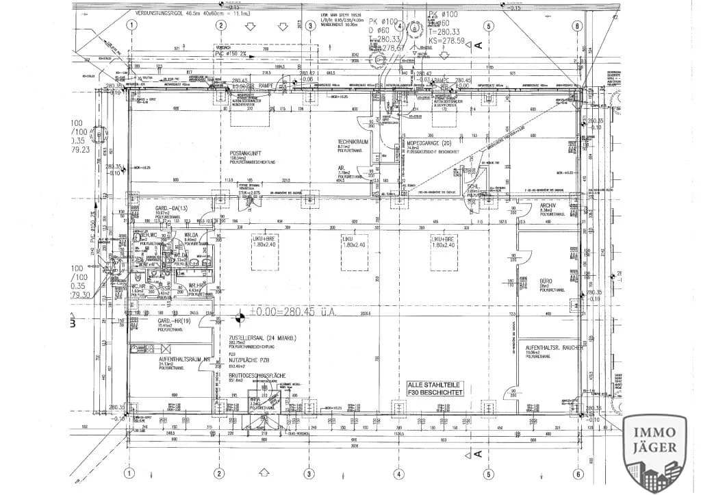 Gewerbeimmobilie mieten in Linz Land – 612 m², € 7.500 – Bild 22 von 25