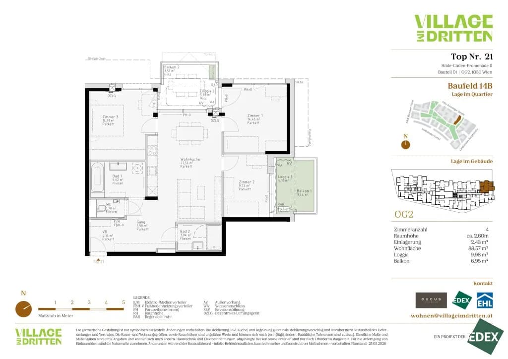 4-Zimmer-Wohnung kaufen in Wien – 88,47 m², € 633.000 – Bild 11 von 11