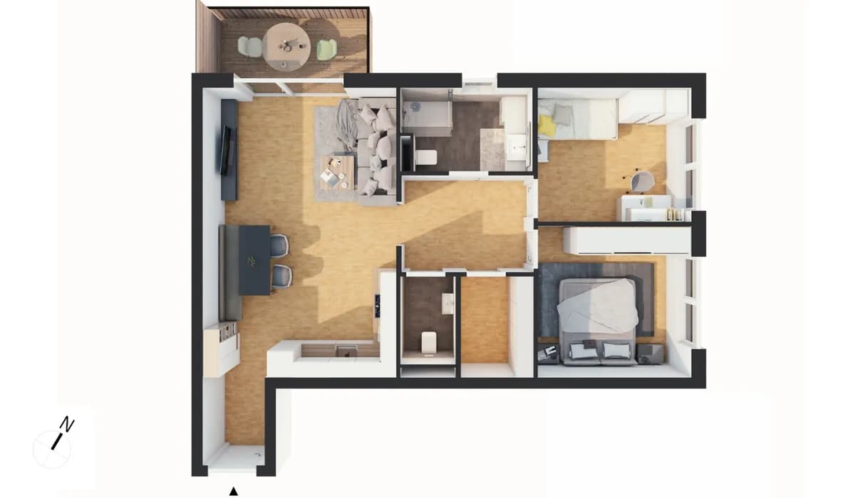 3-Zimmer-Wohnung kaufen in Imst – 73,68 m², € 424.500