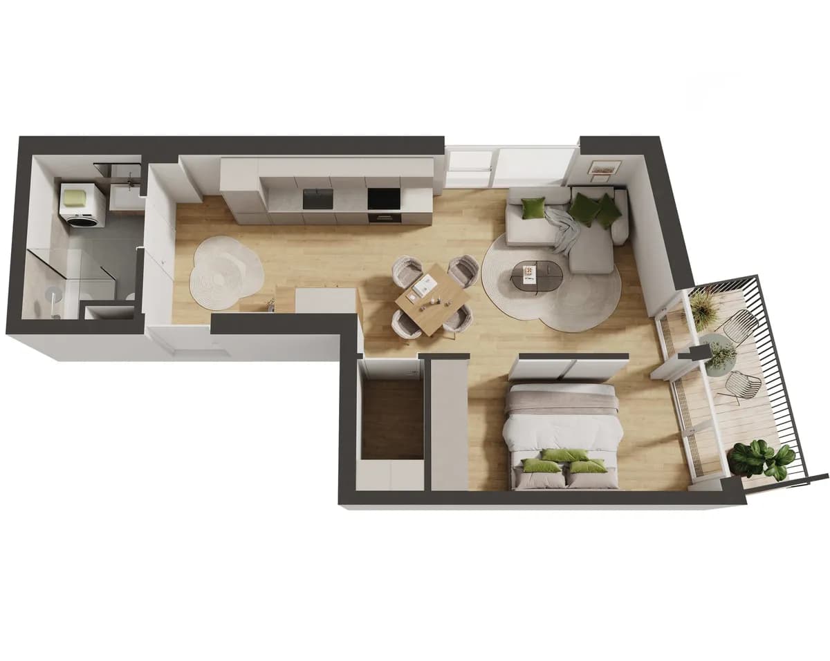 2-Zimmer-Wohnung kaufen in Innsbruck – 45,29 m², € 384.000