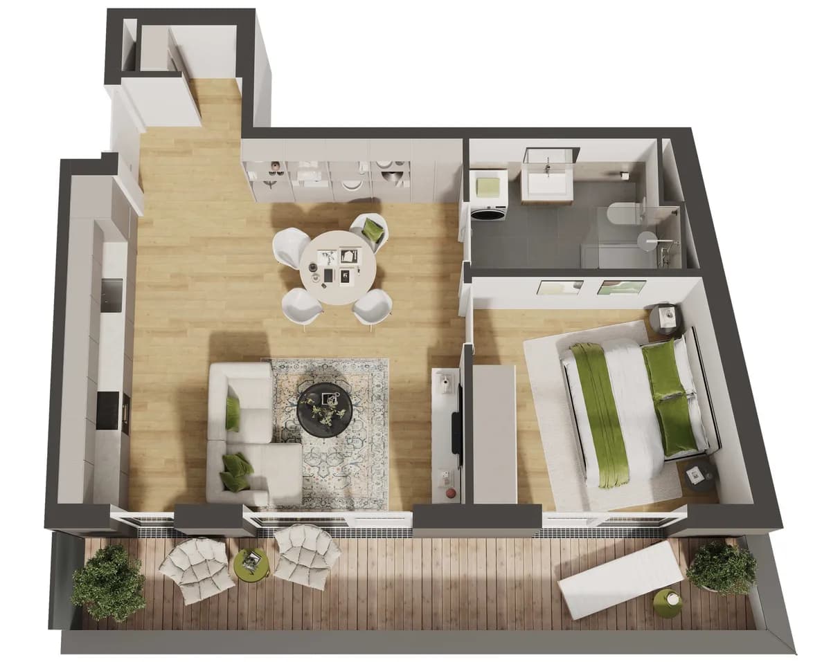 2-Zimmer-Wohnung kaufen in Innsbruck – 51,33 m², € 449.000