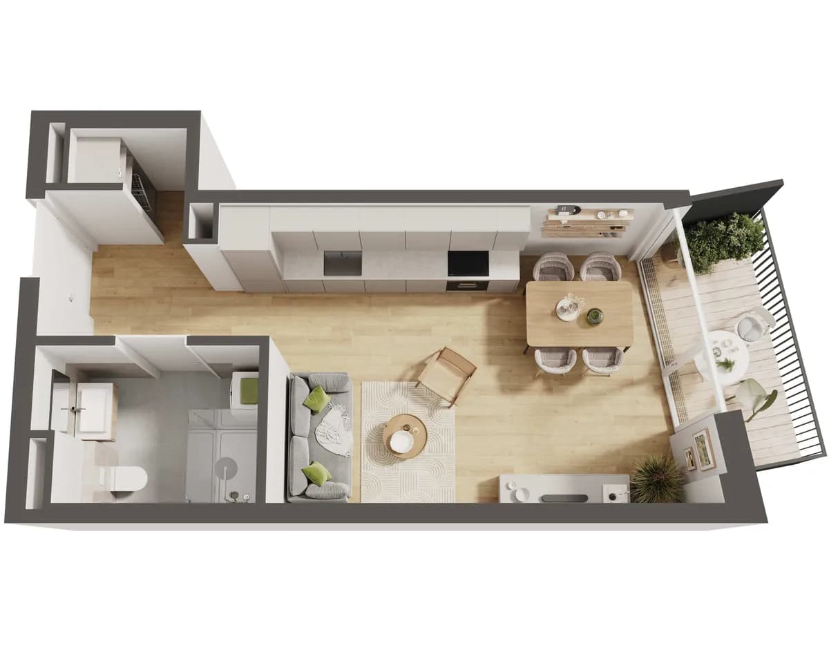 1-Zimmer-Wohnung kaufen in Innsbruck – 32,56 m², € 279.000