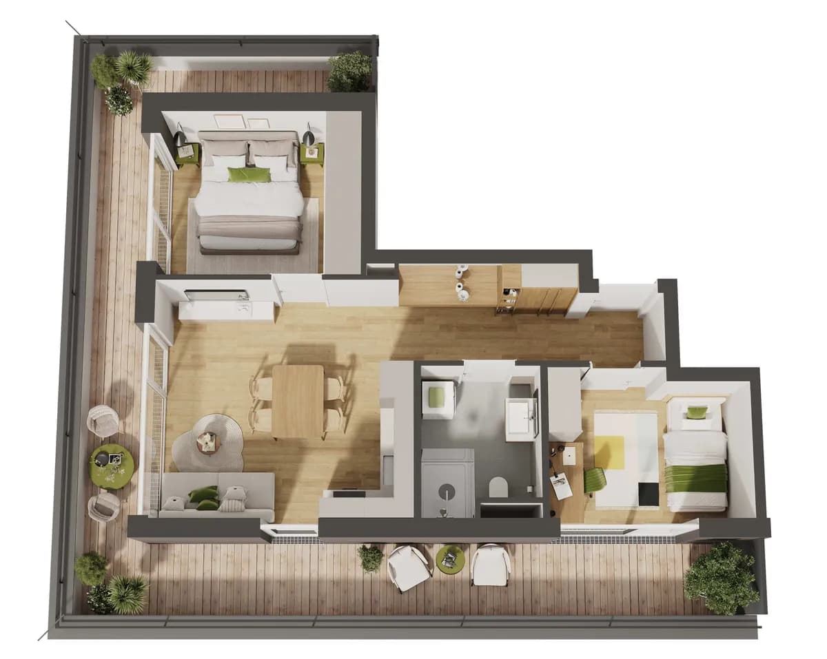3-Zimmer-Wohnung kaufen in Innsbruck – 53,16 m², € 549.000