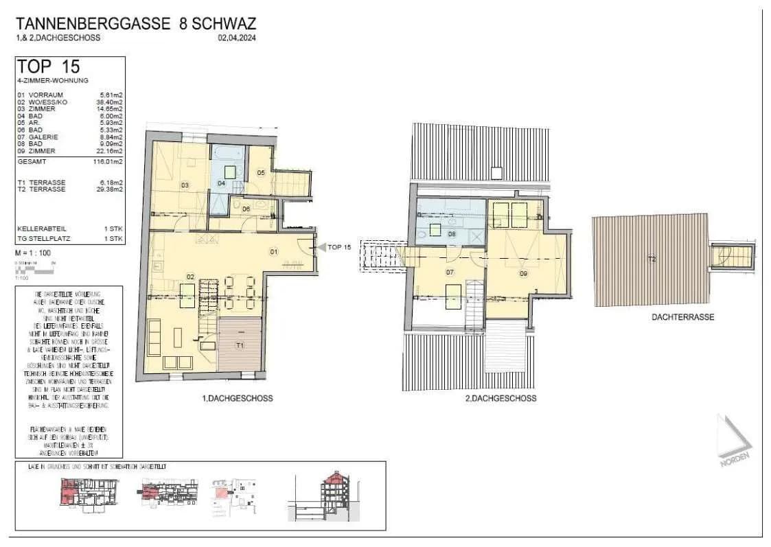 3-Zimmer-Wohnung kaufen in Schwaz – 116,01 m², € 898.000 – Bild 34 von 34