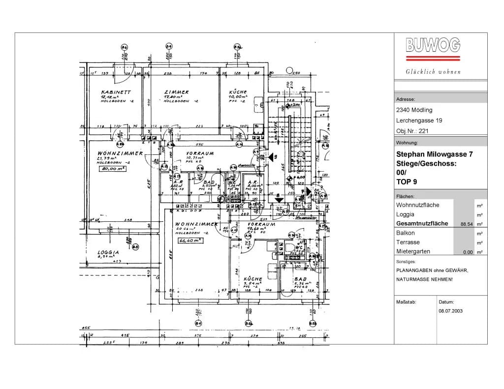 3-Zimmer-Wohnung kaufen in Mödling – 80 m², € 279.900 – Bild 17 von 18