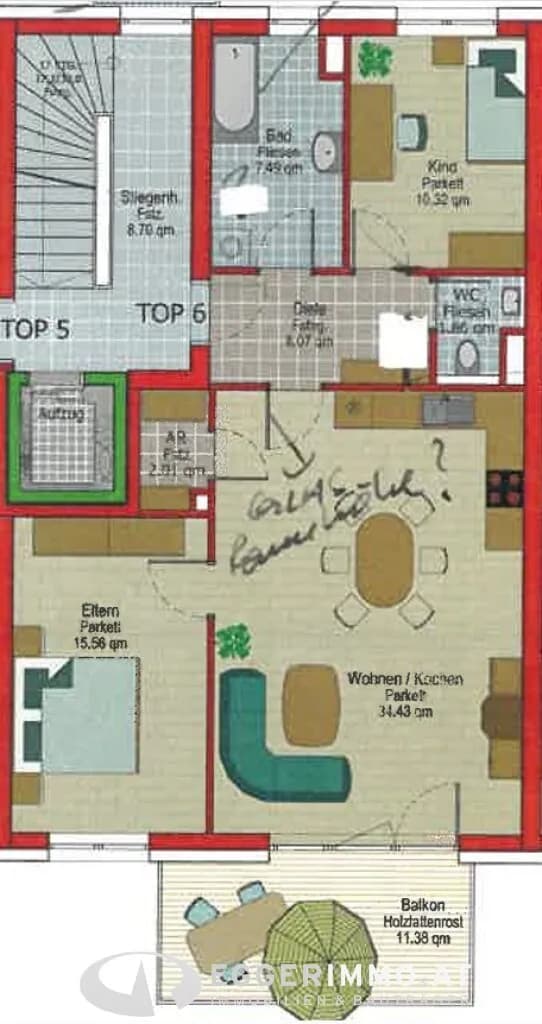 3-Zimmer-Wohnung kaufen in Hallein – 77,57 m², € 499.000 – Bild 14 von 14
