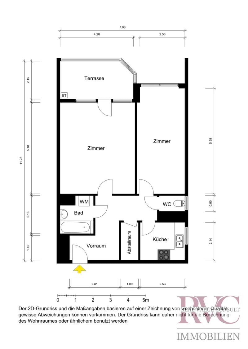 2-Zimmer-Wohnung kaufen in Wien – 60,61 m², € 549.000 – Bild 11 von 12