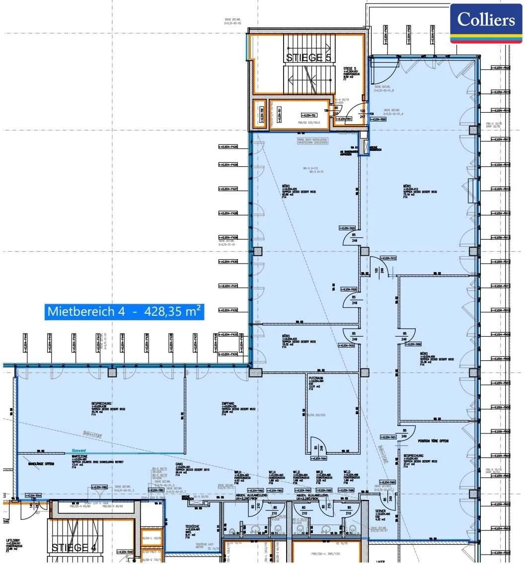 Gewerbeimmobilie mieten in Wien – 428 m², € 9.202 – Bild 3 von 4