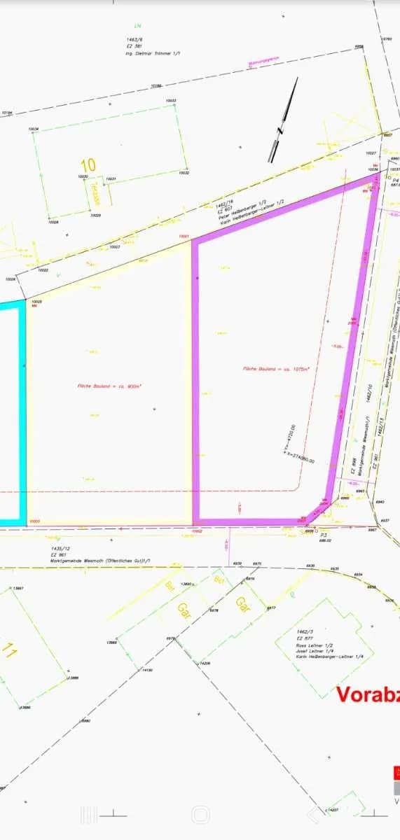 Grundstück kaufen in Wiener Neustadt Land – 1 075 m², € 86.000 – Bild 5 von 6