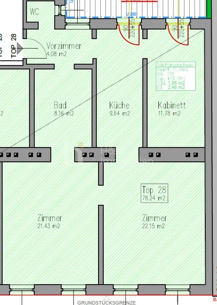 3-Zimmer-Wohnung kaufen in Wien – 79,99 m², € 369.000 – Bild 11 von 20