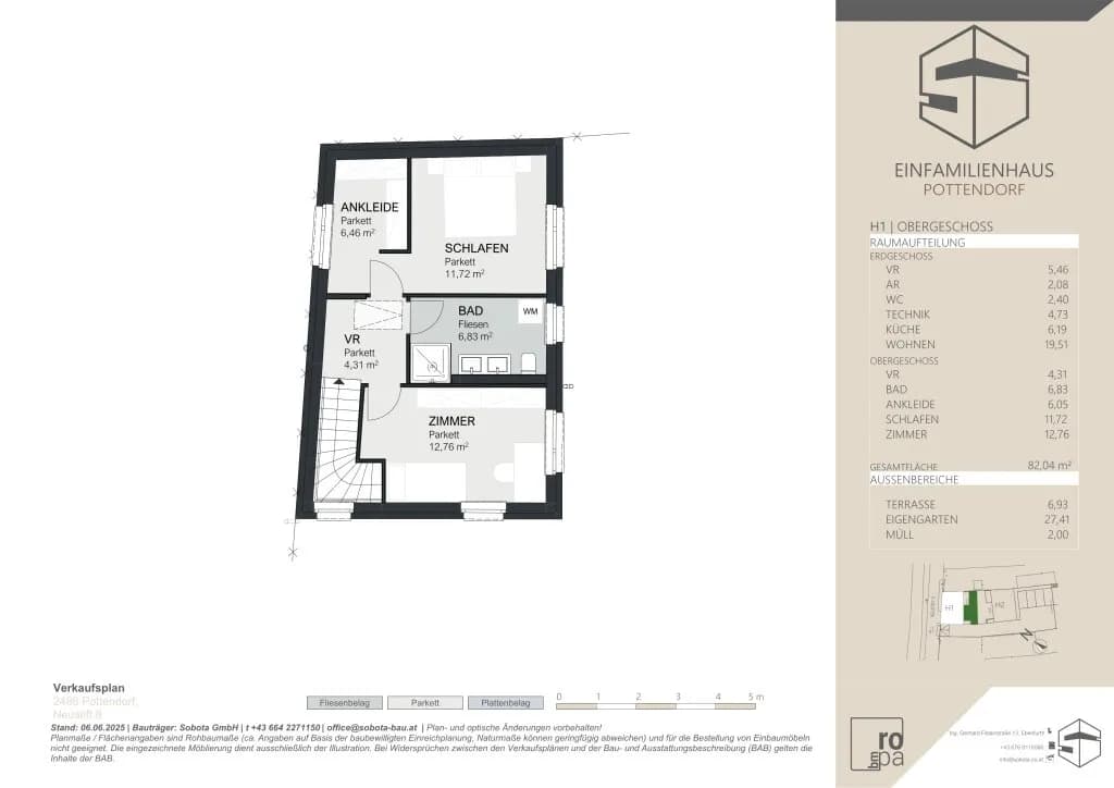 3-Zimmer-Haus kaufen in Baden – 82,04 m², € 319.000 – Bild 3 von 17
