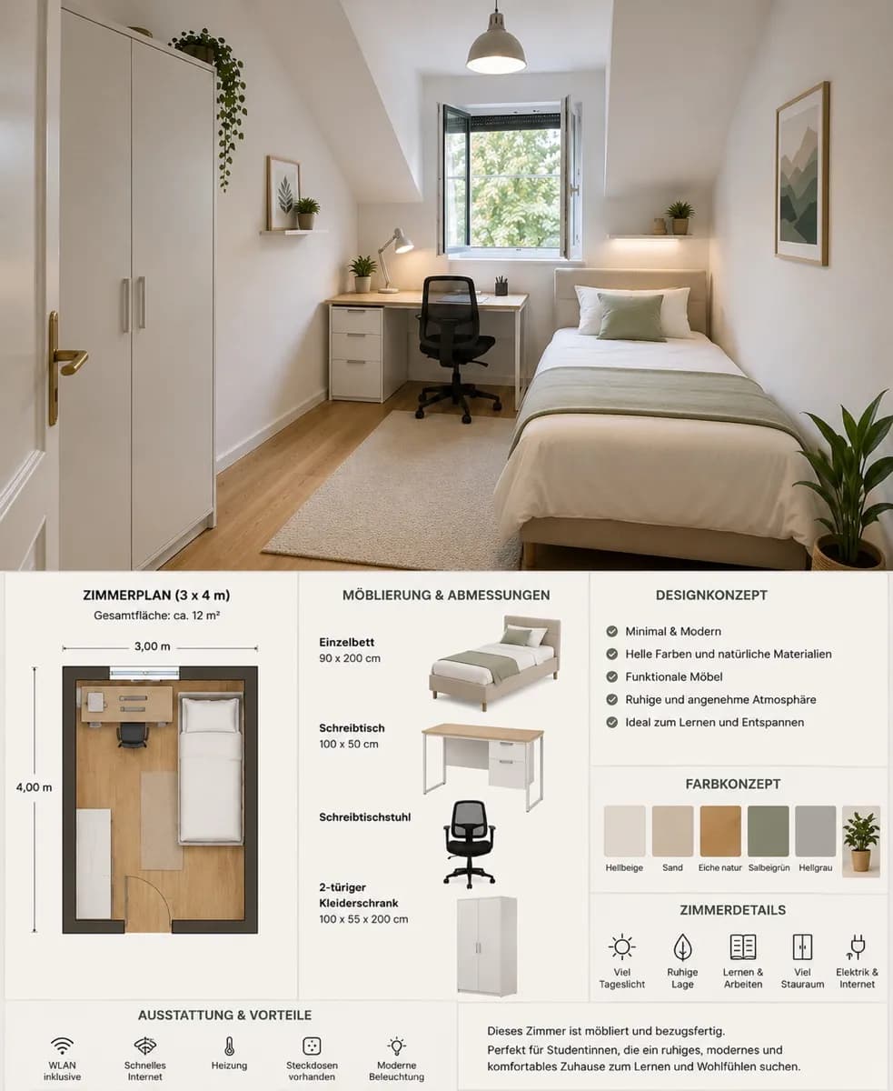 5-Zimmer-Wohnung mieten in Linz – 130 m², € 550