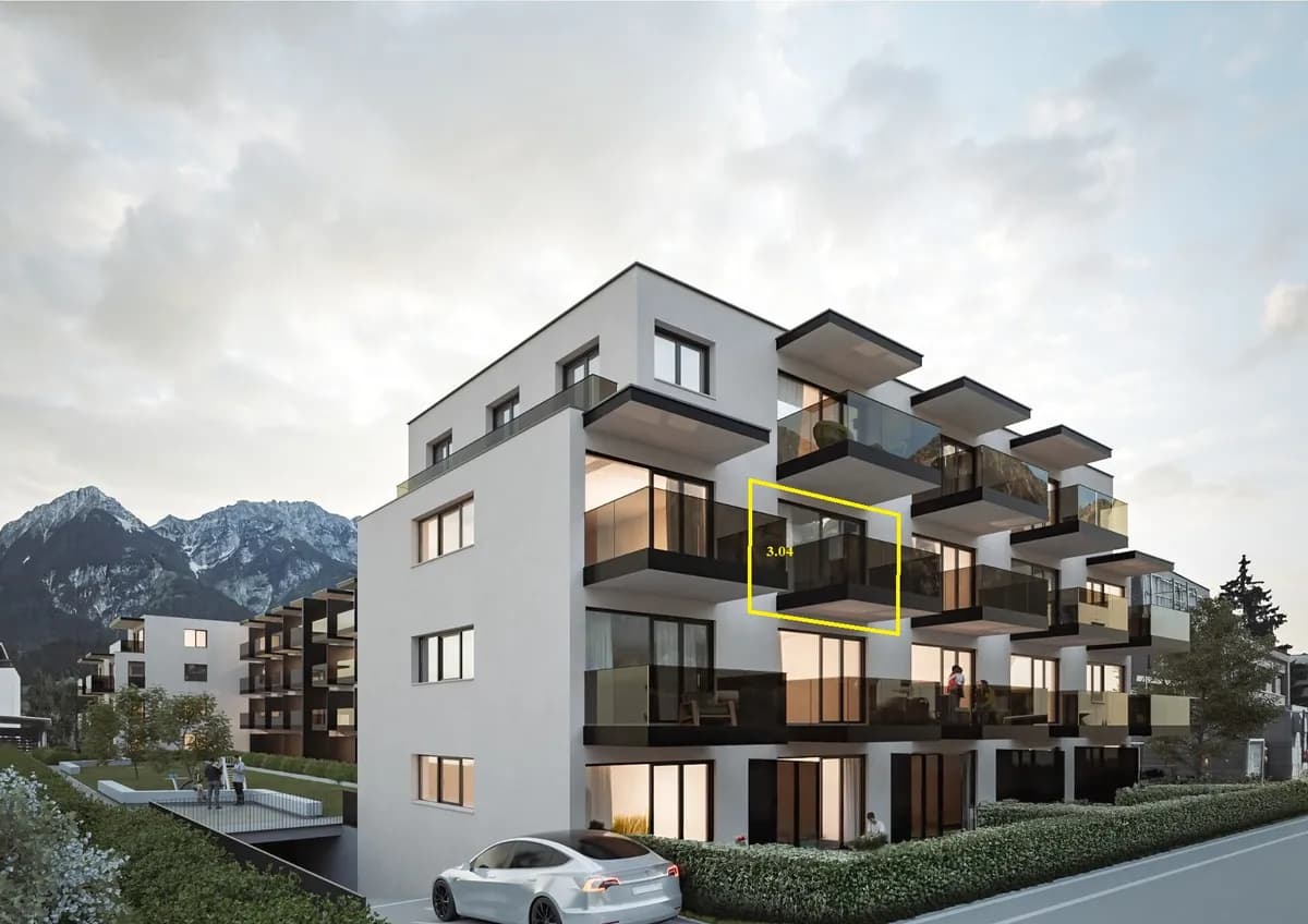 2-Zimmer-Wohnung kaufen in Innsbruck – 43,19 m², € 399.500