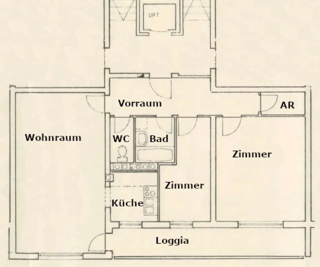 3-Zimmer-Wohnung kaufen in Wels – 79,08 m², € 167.000 – Bild 12 von 12
