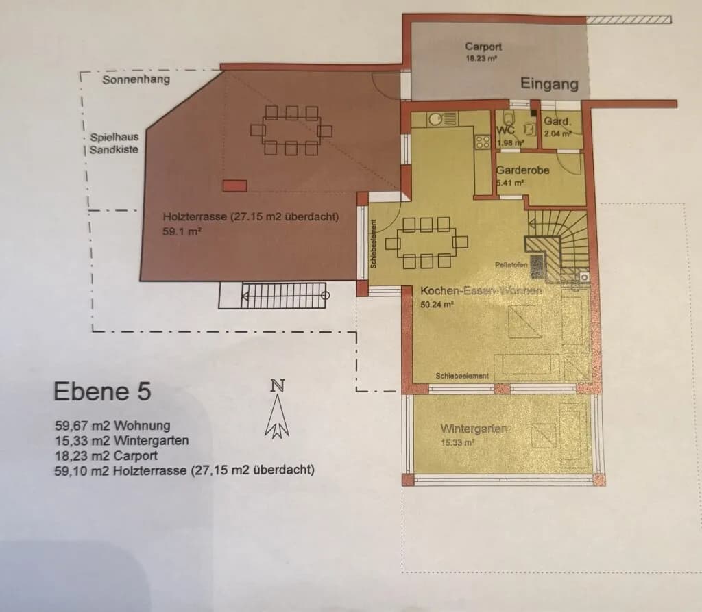 5-Zimmer-Wohnung mieten in Innsbruck-Land – 130,79 m², € 2.104 – Bild 21 von 22