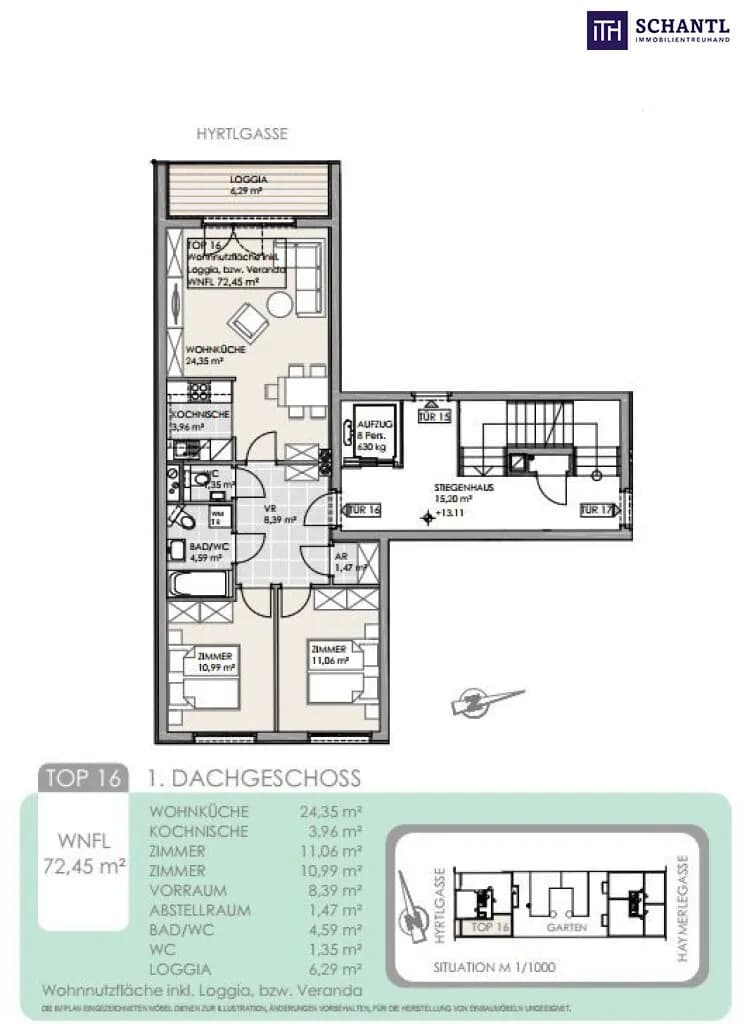 3-Zimmer-Wohnung kaufen in Wien – 72,45 m², € 439.000 – Bild 31 von 31