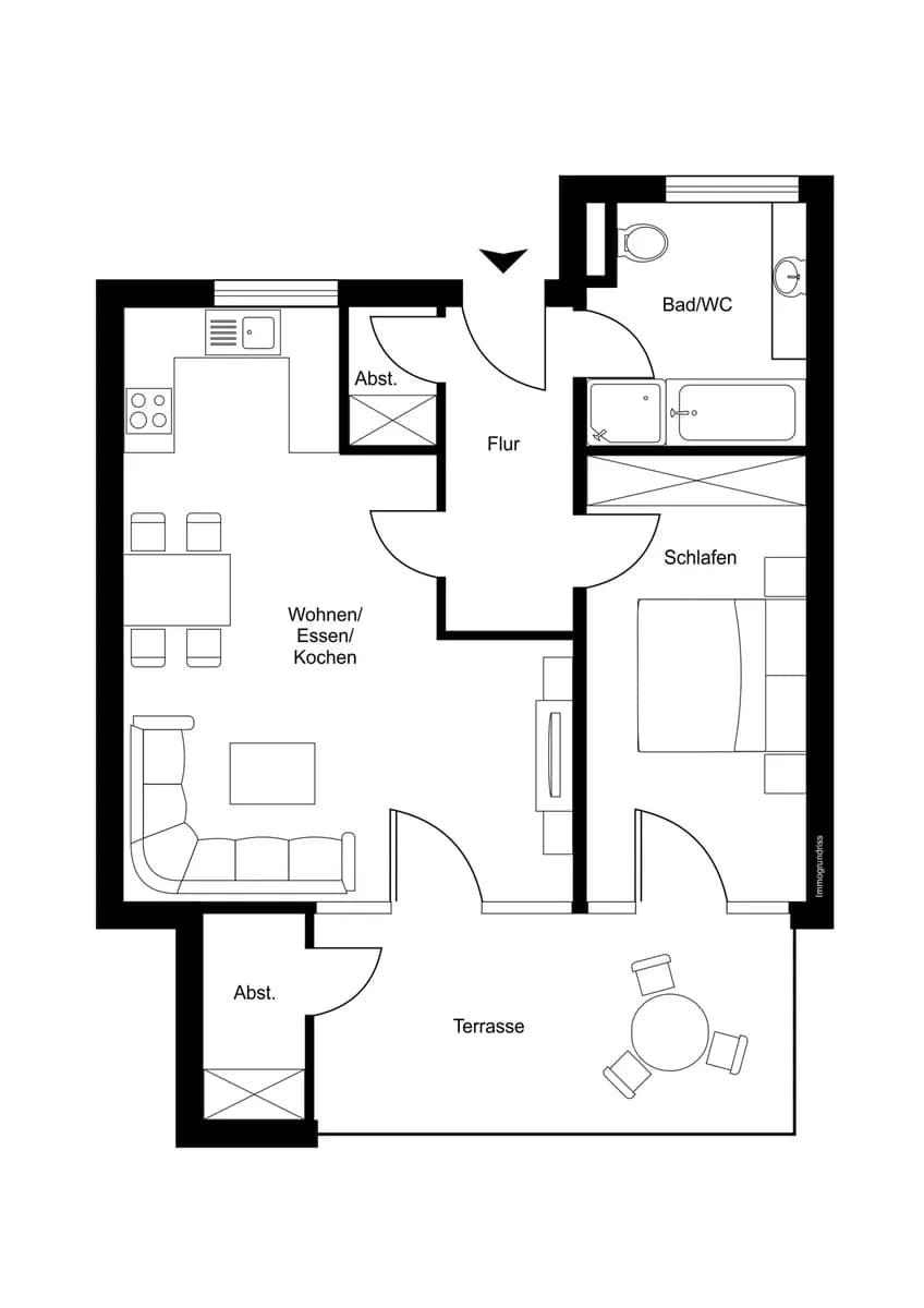 2-Zimmer-Wohnung kaufen in Dornbirn – 57,02 m² – Bild 2 von 29