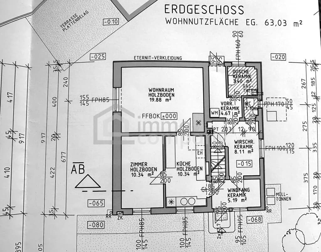3-Zimmer-Haus kaufen in Baden – 75,86 m², € 265.000 – Bild 28 von 34