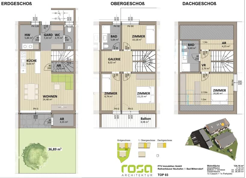 5-Zimmer-Haus kaufen in Liezen – 134,16 m², € 582.711 – Bild 3 von 11