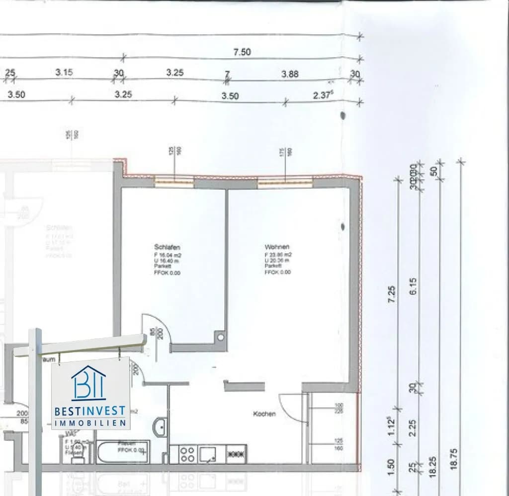 2-Zimmer-Wohnung kaufen in Graz – 68 m², € 235.000 – Bild 22 von 23