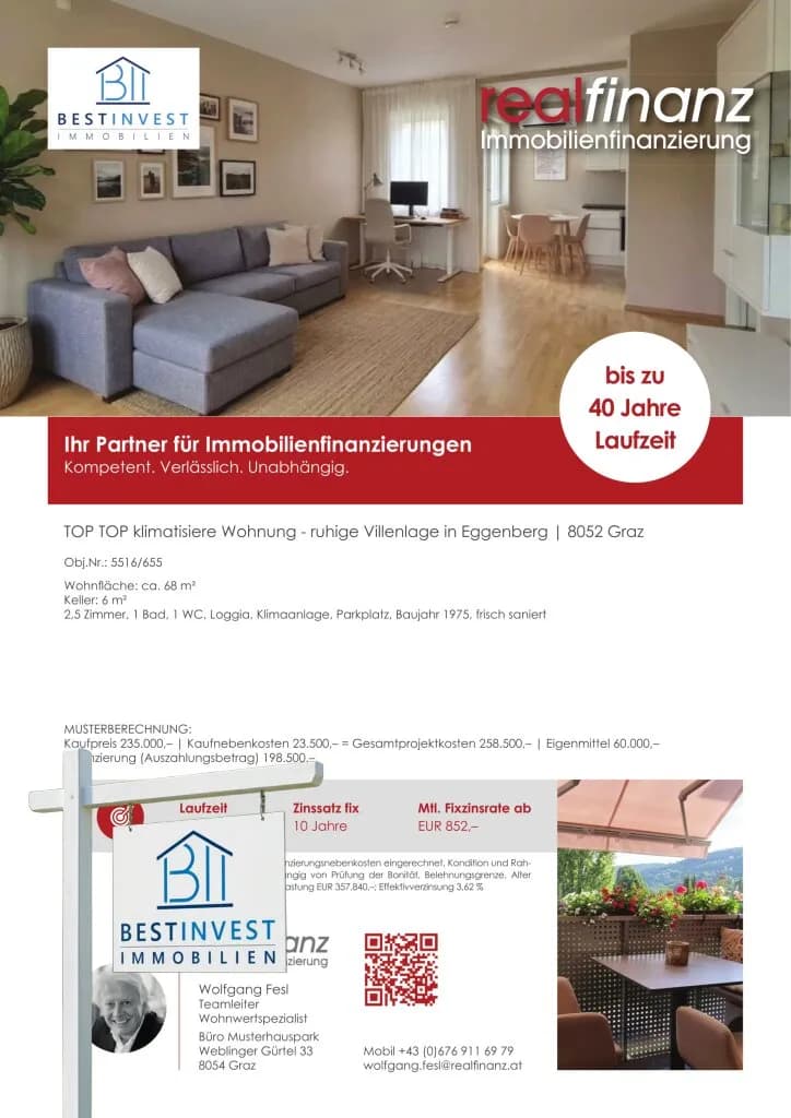 2-Zimmer-Wohnung kaufen in Graz – 68 m², € 235.000 – Bild 23 von 23