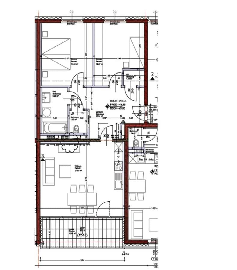 3-Zimmer-Wohnung mieten in Graz – 75 m², € 1.006 – Bild 20 von 20