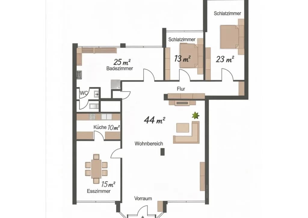 4-Zimmer-Wohnung kaufen in Wiener Neustadt – 132 m², € 203.000 – Bild 11 von 11