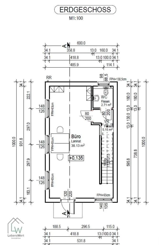 Gewerbeimmobilie mieten in Hartberg-Fürstenfeld – 465 m², € 2.792 – Bild 5 von 8