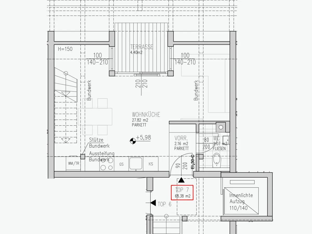 3-Zimmer-Wohnung kaufen in Kufstein – 68,38 m², € 420.000 – Bild 38 von 41
