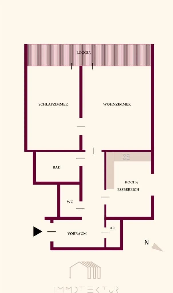 2-Zimmer-Wohnung mieten in Graz – 61,97 m², € 761 – Bild 13 von 13