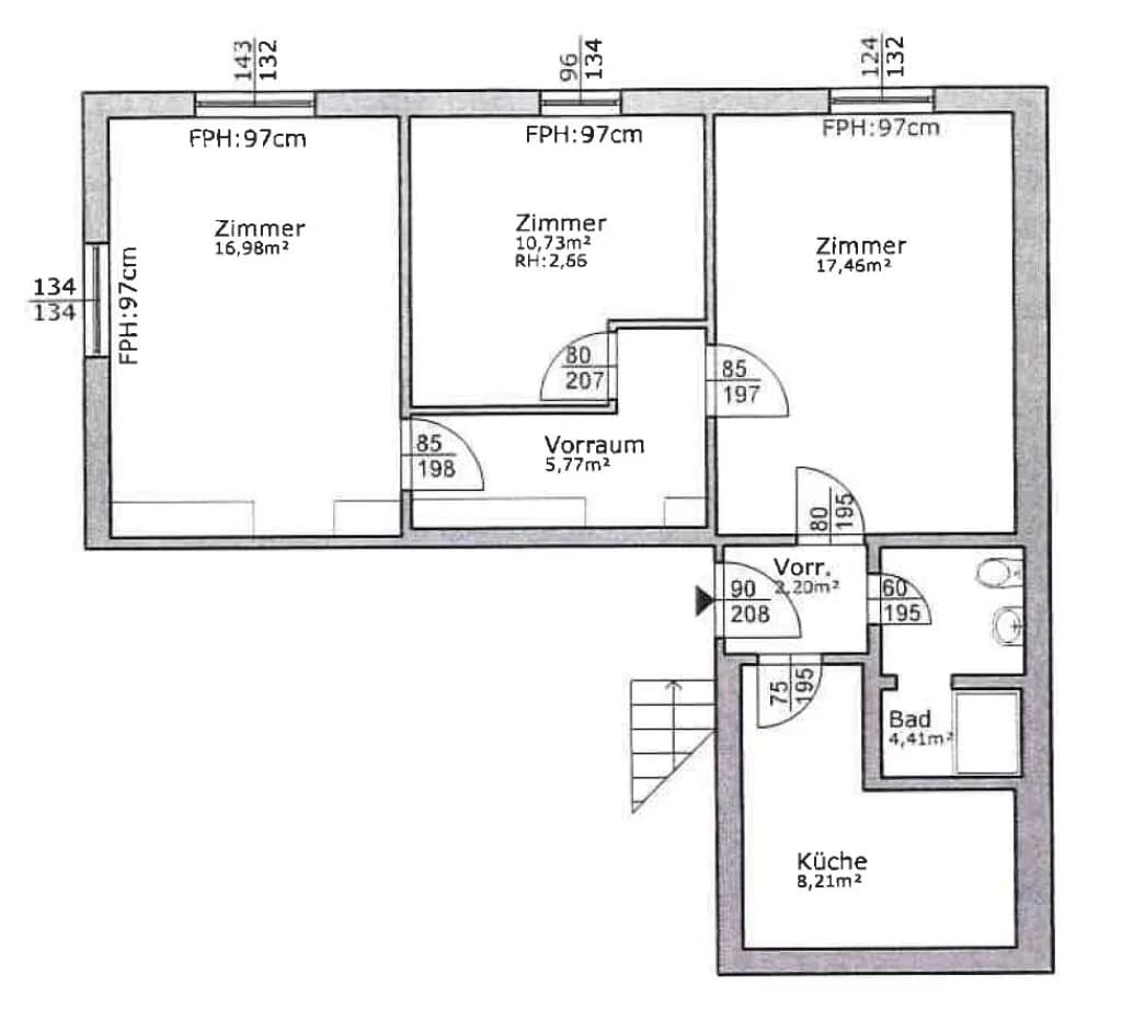 3-Zimmer-Gewerbeimmobilie mieten in Villach – 66 m², € 822 – Bild 5 von 5