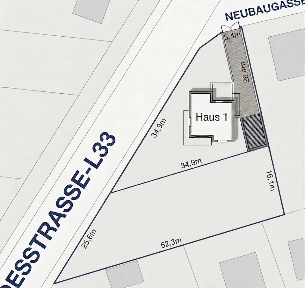 Grundstück kaufen in Korneuburg – 556 m², € 198.000 – Bild 3 von 8