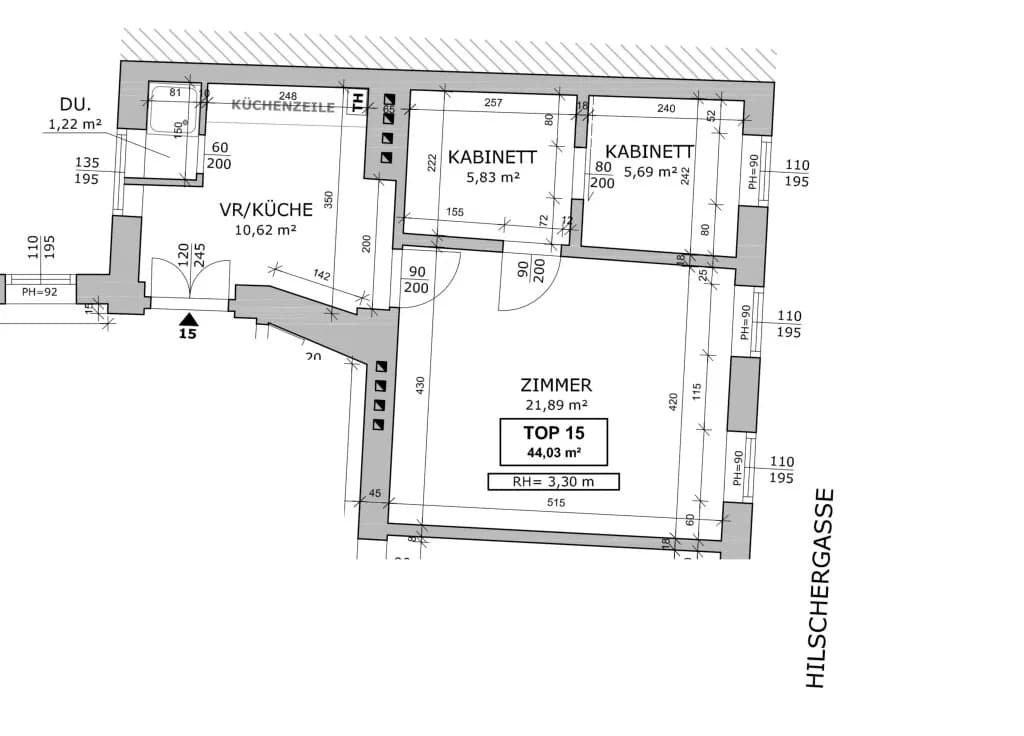 2-Zimmer-Wohnung kaufen in Wien – 45 m², € 225.000 – Bild 9 von 9