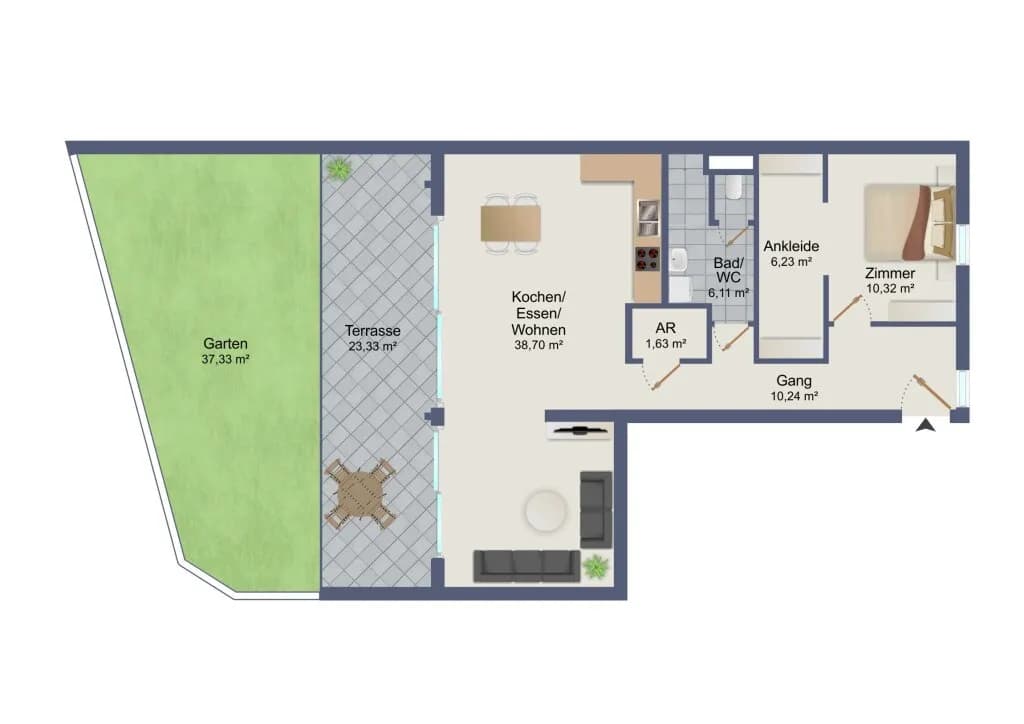 2-Zimmer-Wohnung kaufen in Graz – 73,23 m², € 468.000 – Bild 16 von 17