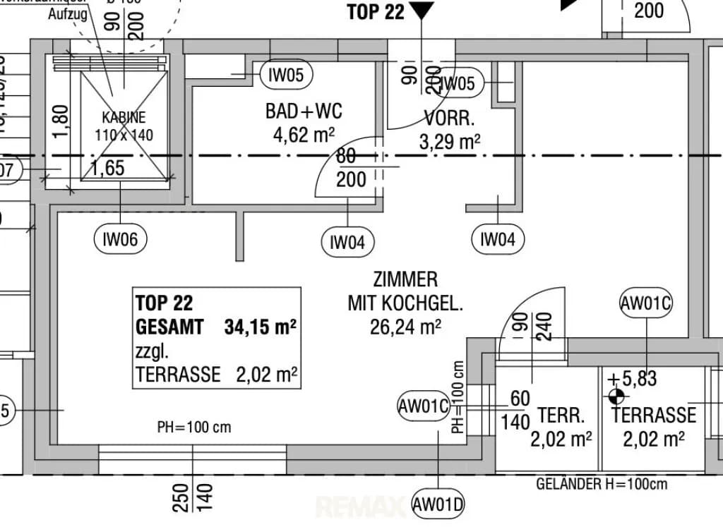 1-Zimmer-Wohnung mieten in Wien – 34,15 m², € 814 – Bild 10 von 10
