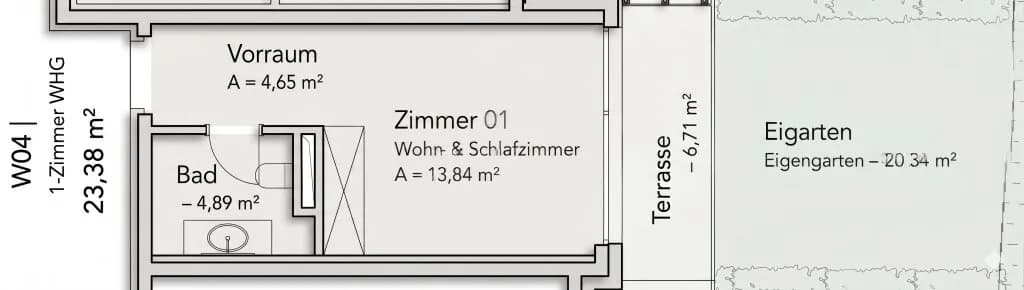 1-Zimmer-Wohnung kaufen in Kufstein – 23,38 m², € 203.500 – Bild 16 von 16