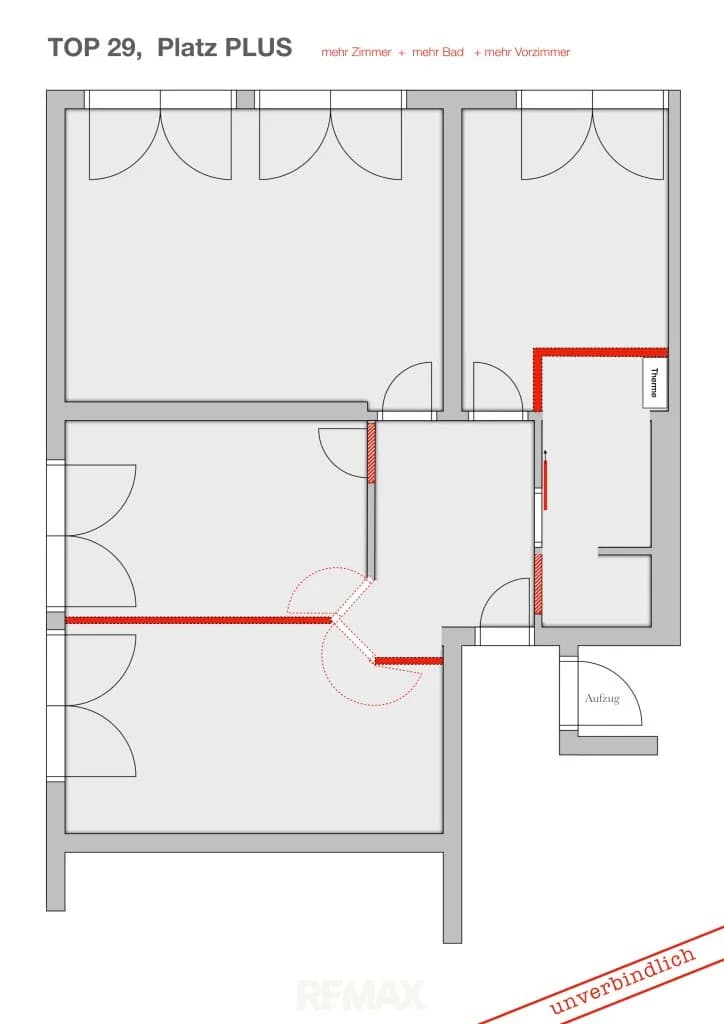 2-Zimmer-Wohnung kaufen in Mödling – 66,88 m², € 215.000 – Bild 13 von 13