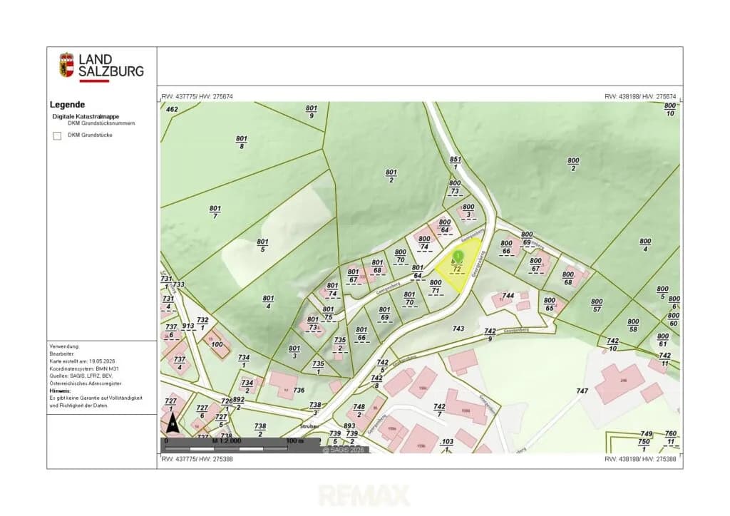 Grundstück kaufen in Hallein – 782 m², € 547.400 – Bild 6 von 6